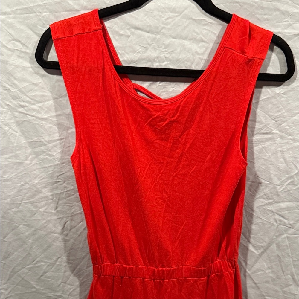 Athleta Vibrant Red Mini Dress - Picture 3 of 6